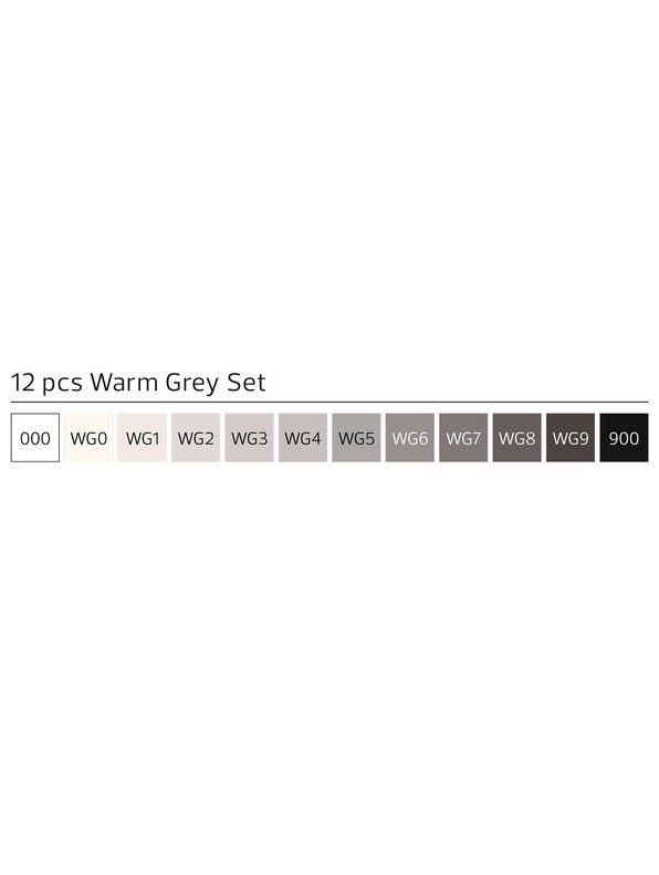 Classic 12pcs Warm Grey-1