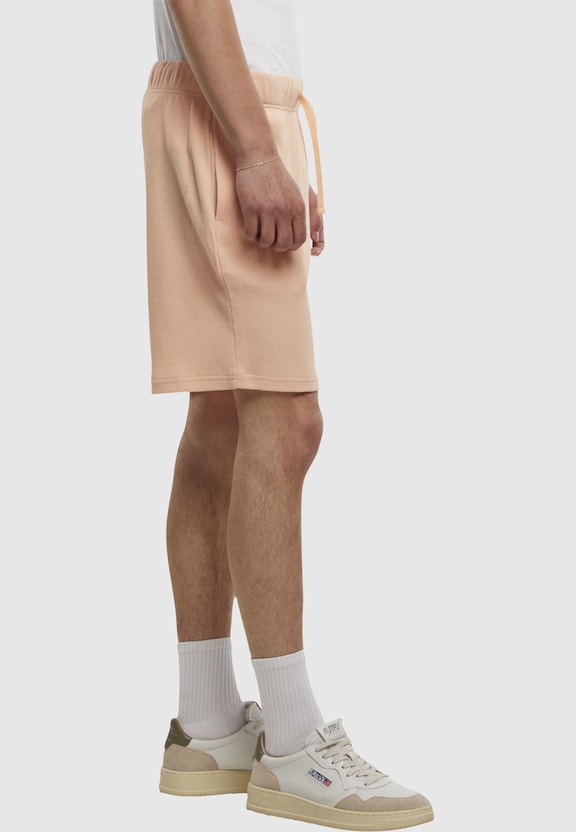 Waffle Sweat Shorts-3
