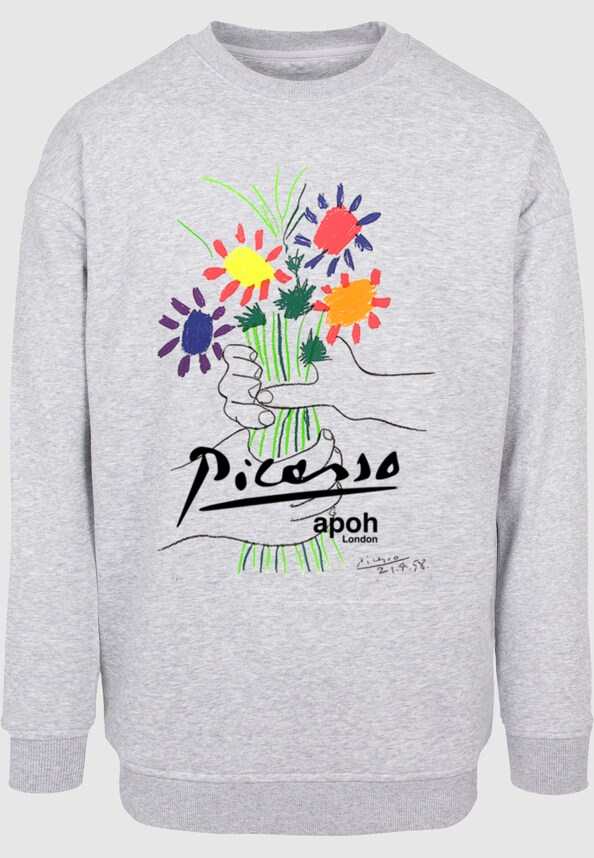 APOH - Picasso Flowers of Peace Sweat Crewneck-2