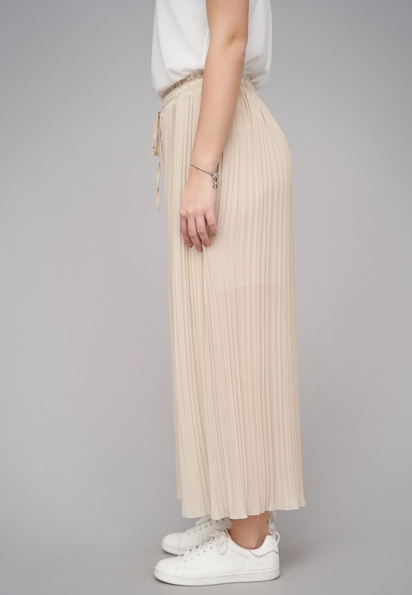 Plissee Culotte Pants-2