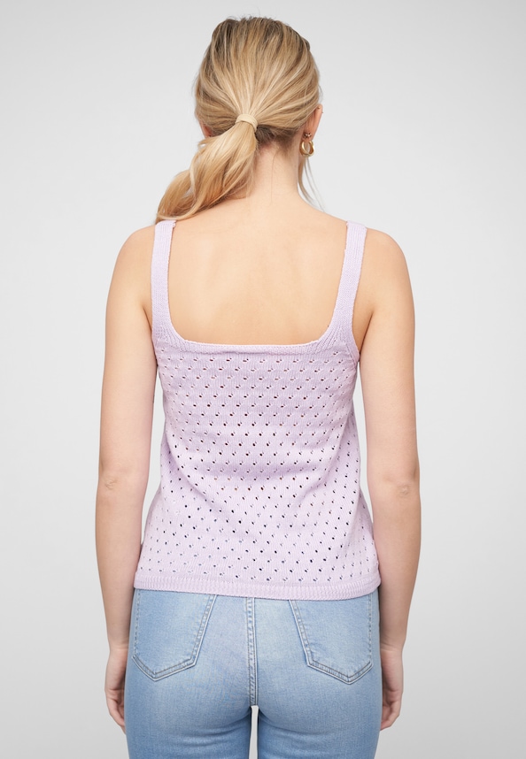VISIBILE KNIT SINGLET-1