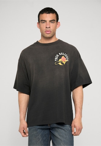 FLORAL SNAKE OVERSIZED TEE