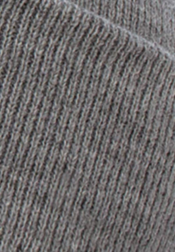 Cuffed Pom Pom Knit Beanie-2