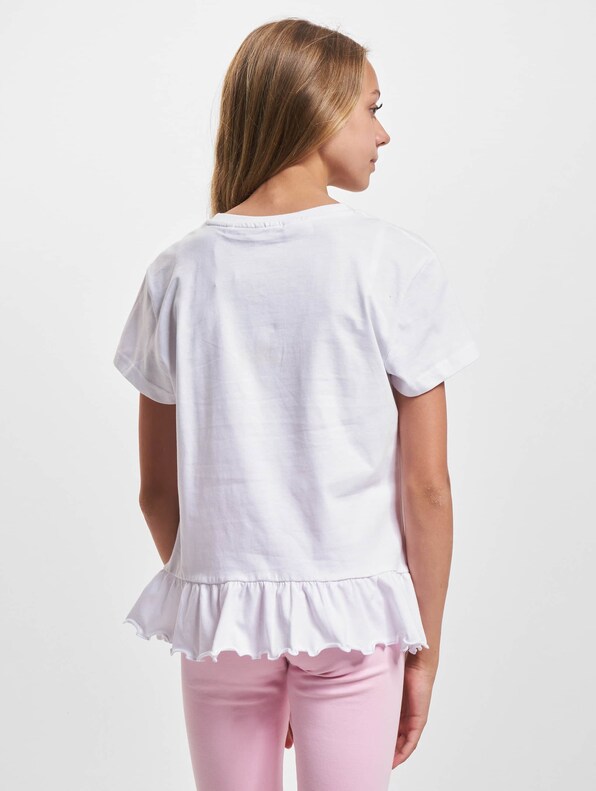 Girls Organic Volant -1