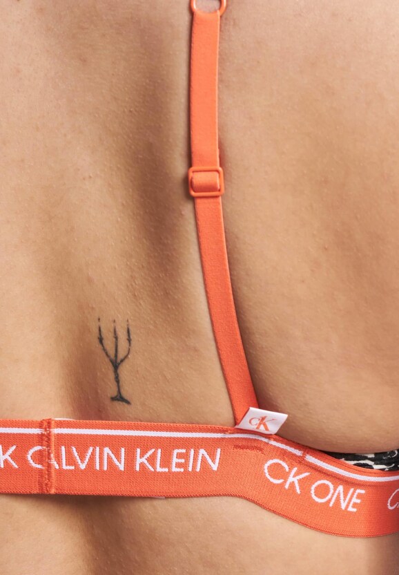 Calvin Klein Underwear Unlined Triangle Bralette Mini-4
