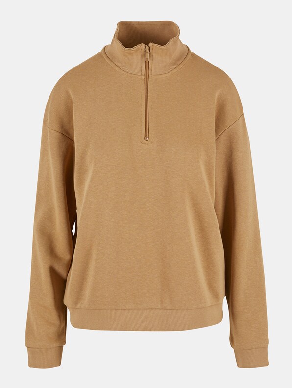 Urban Classics Ladies Light Terry Troyer Pullover-3