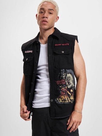 Brandit Iron Maiden Vintage Sleeveless NOTB  Hemden