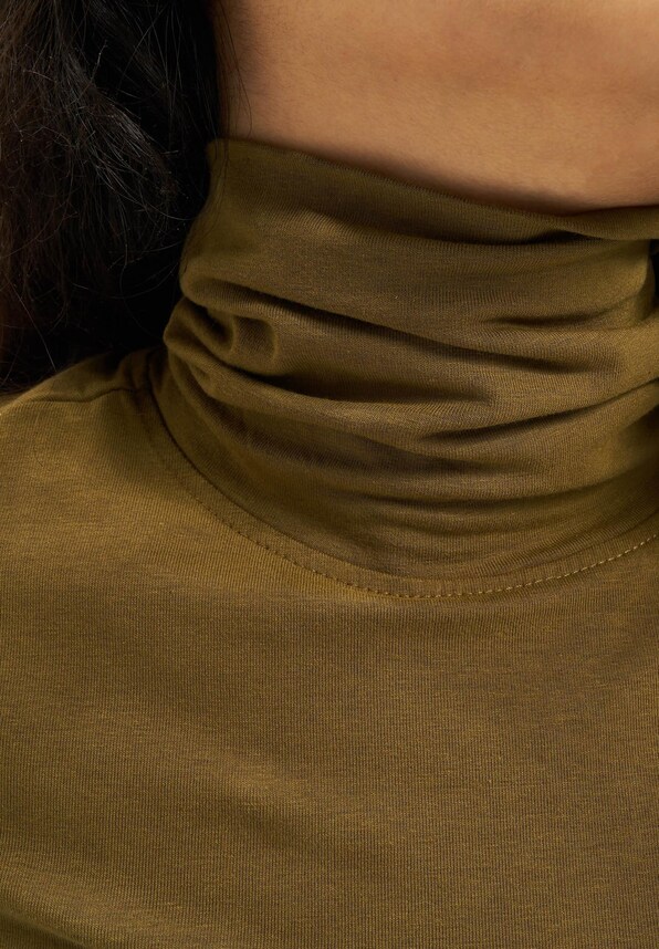 Ladies Basic Turtleneck LS -2