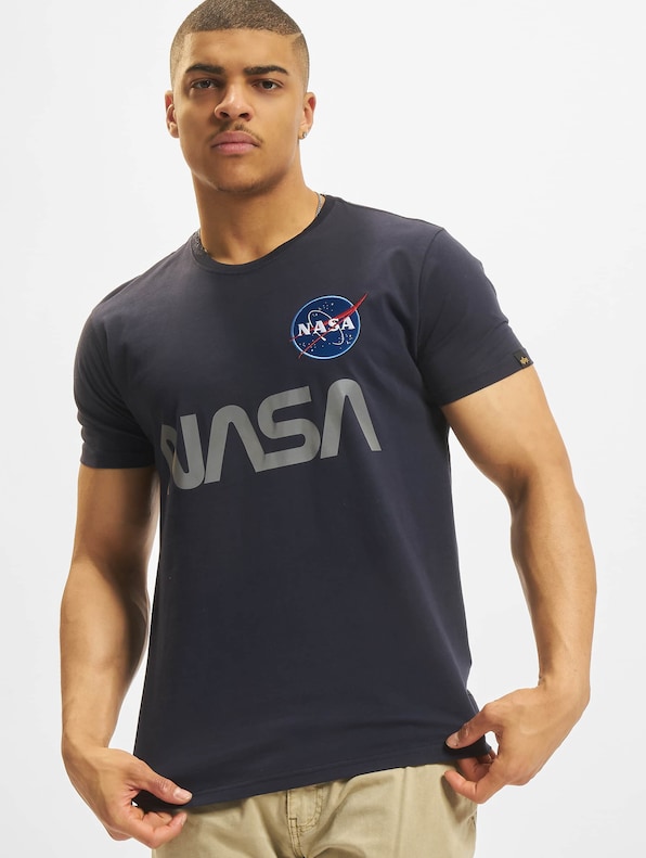 Alpha Industries NASA Reflective T-Shirt-0