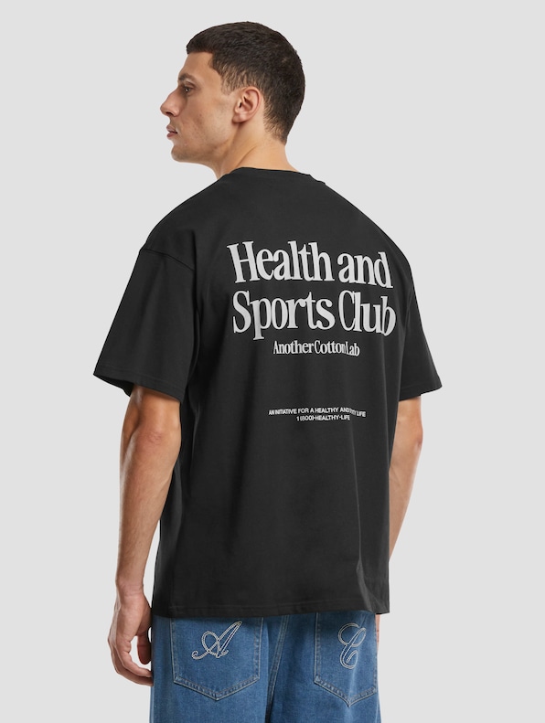 Another Cotton Lab Health and Sports Club Oversized T-Shirts-1