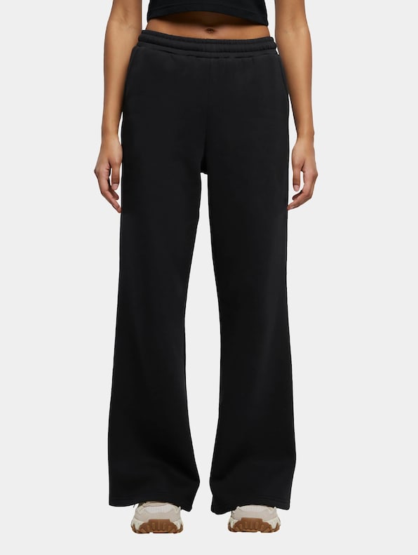 Ladies Organic Ultra Wide Sweat Pants-2