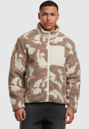 Pattern Teddy Trackjacket