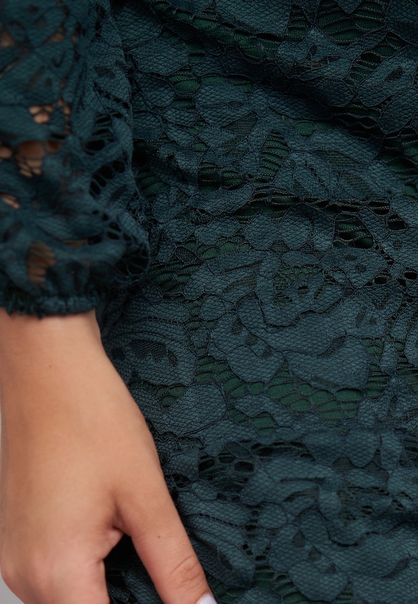 Longsleeve Dress with lace-5