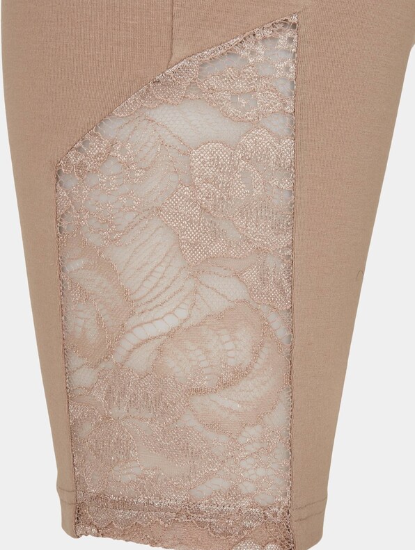 Ladies High Waist Lace Inset Cycle-4