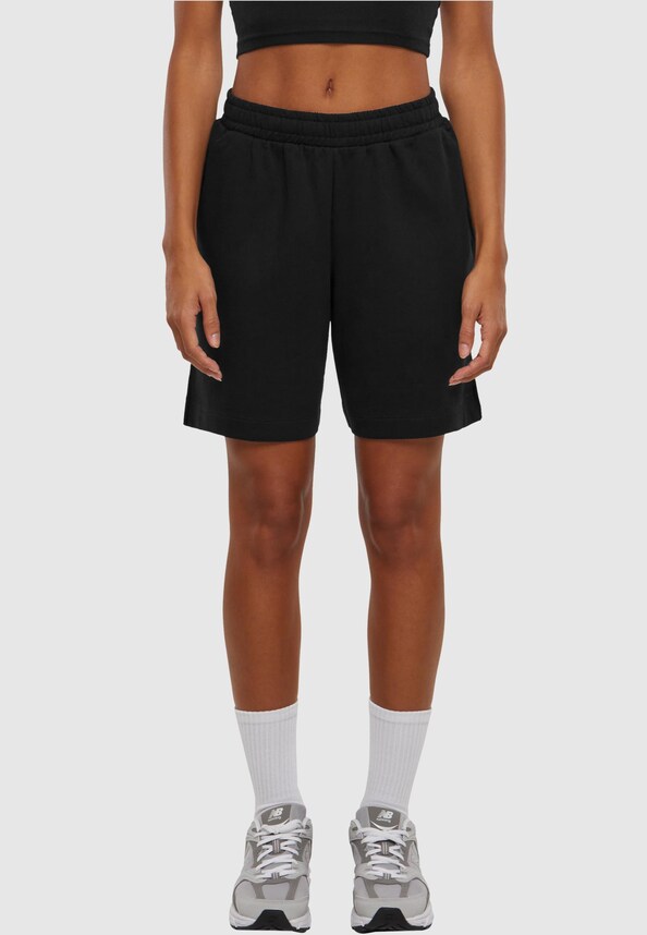 Ladies Organic Terry Bermuda Pants-2