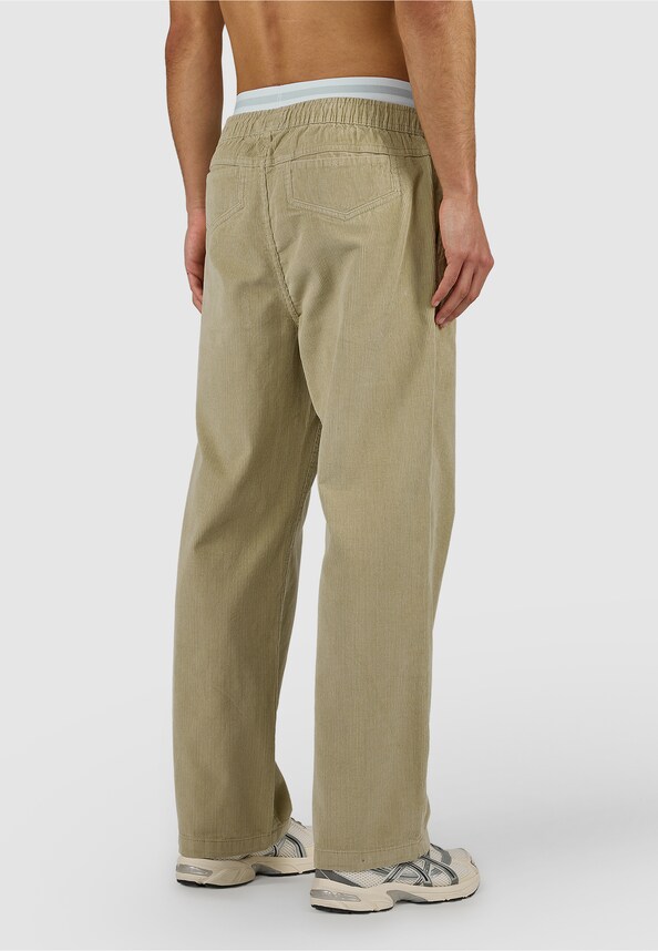 Torgny Wide Cord Smart Pants-1