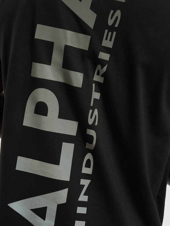 Alpha Industries Backprint Reflective  T-Shirt-3