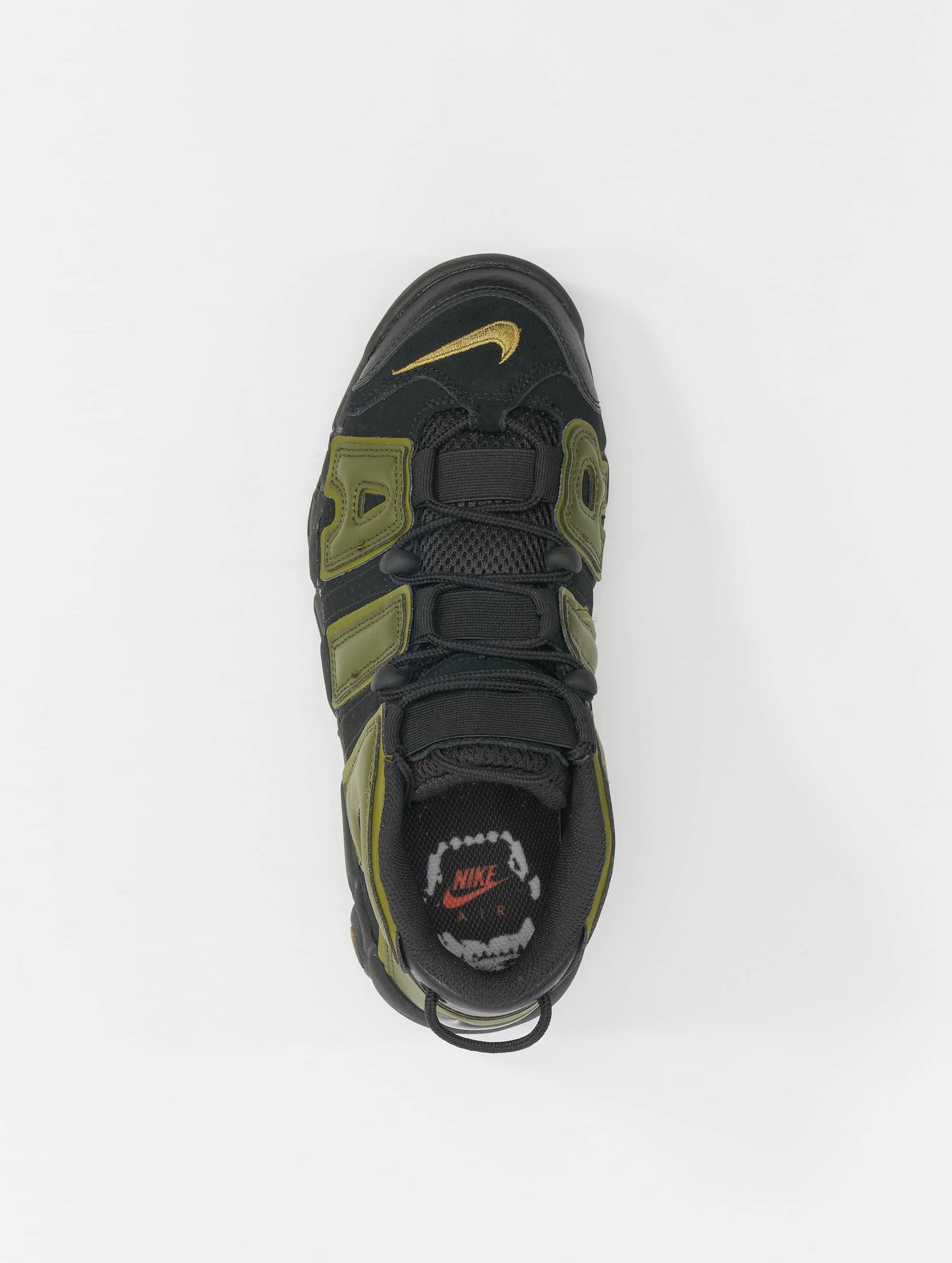 Nike air more on sale uptempo black gold