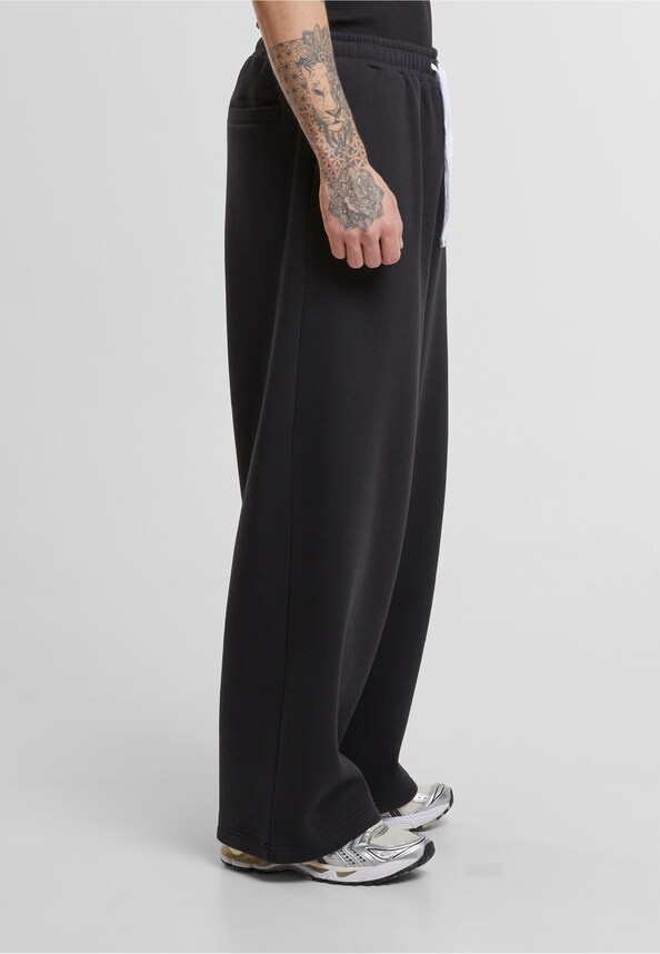 Fluffy Wide Leg Trackpants-3
