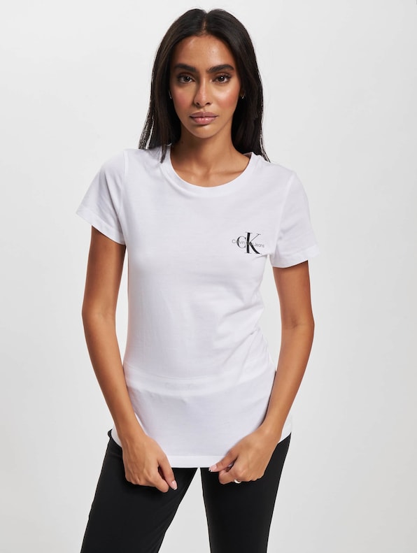 Calvin Klein Jeans 2-Pack Monogram Slim T-Shirt | DEFSHOP | 23171