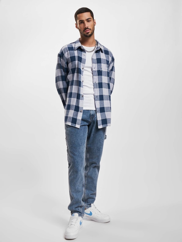Retro Tape Workwear Denim Loose Fit-7