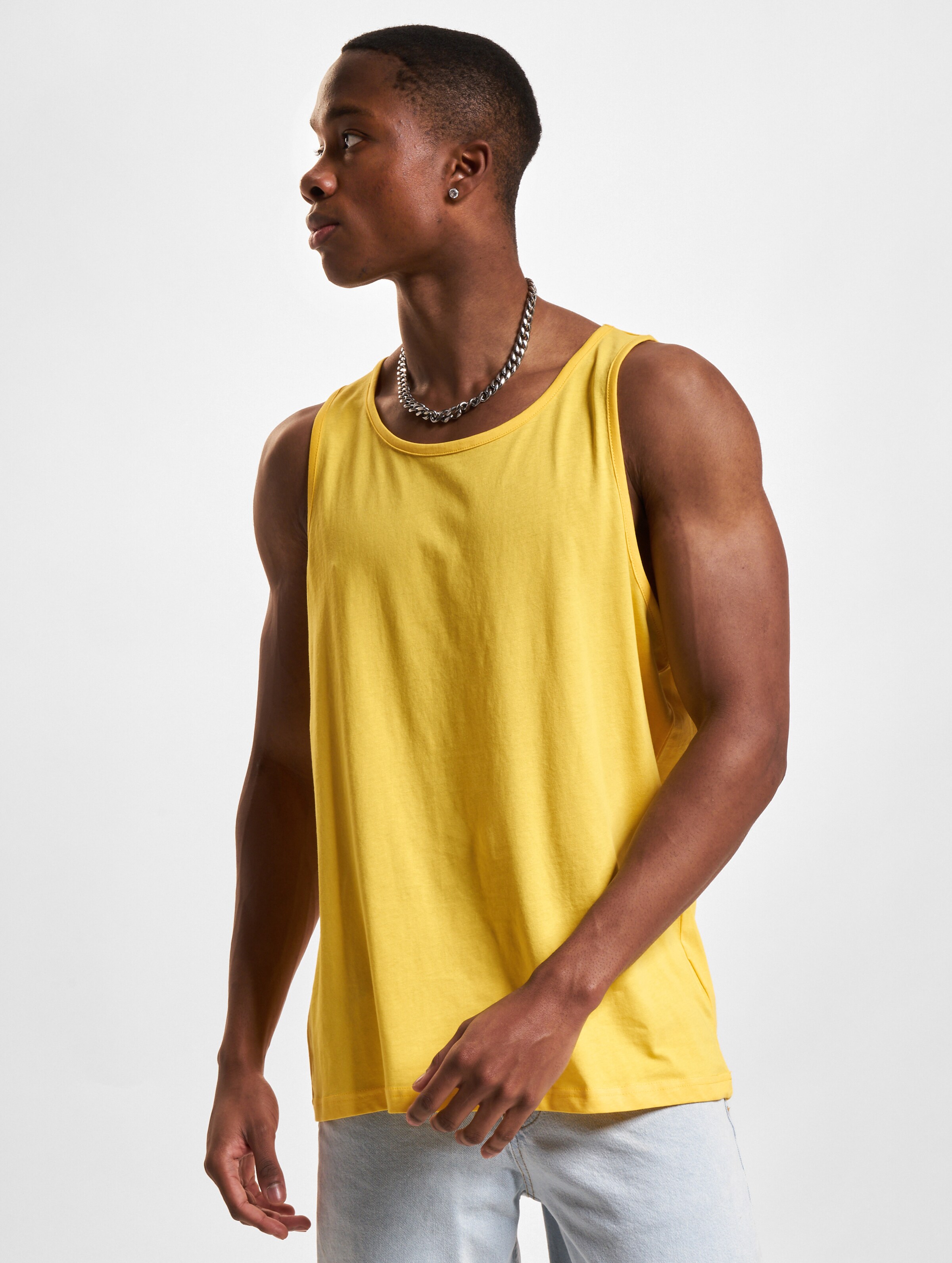 Mens loose fit tank on sale tops