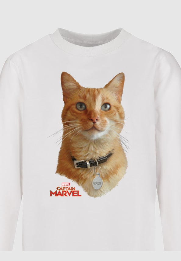 Kids Captain Marvel - Goose Photo Longsleeve-2