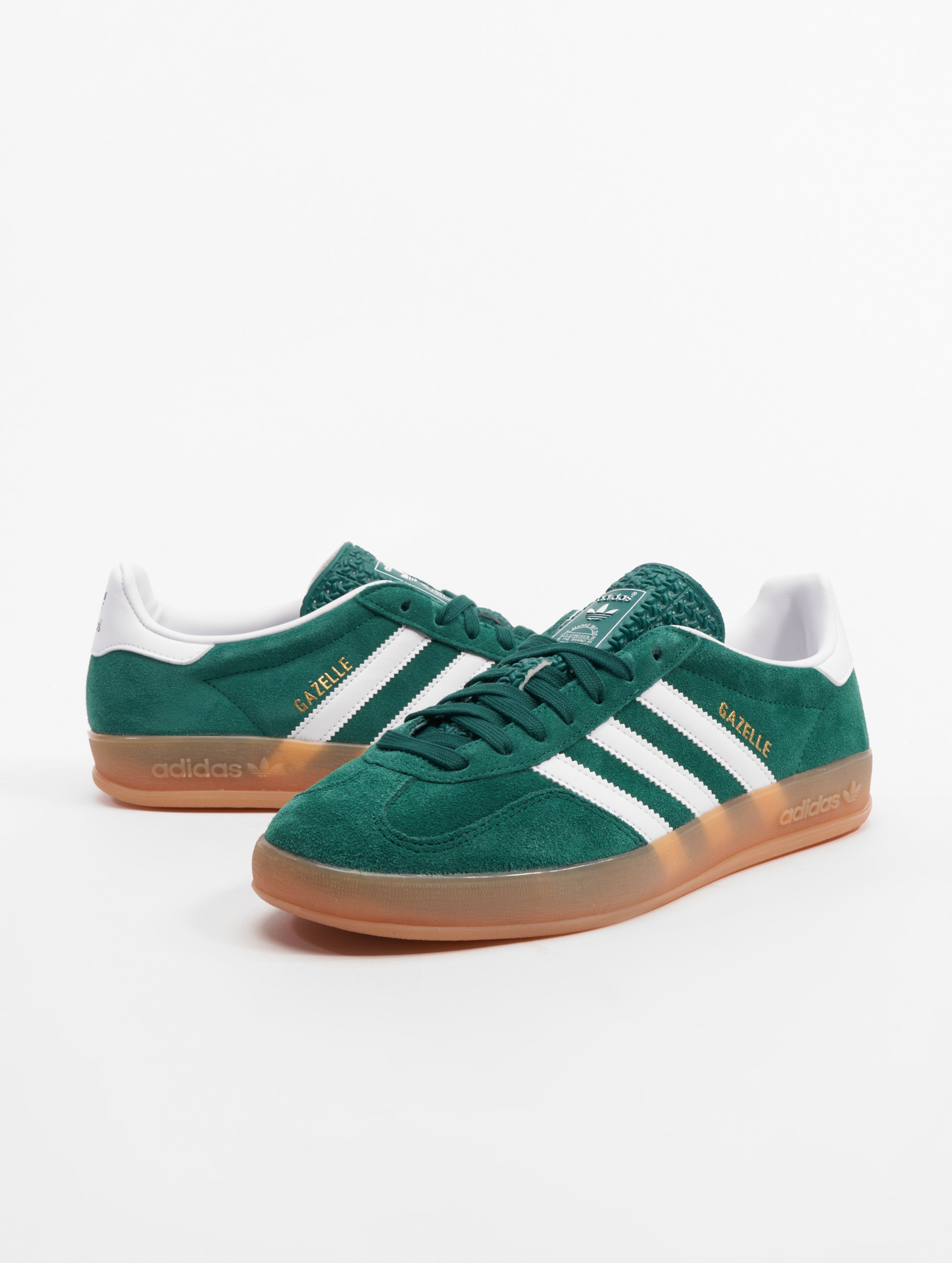 adidas Originals Gazelle Indoor Sneakers Frauen,Männer,Unisex op kleur groen, Maat 38