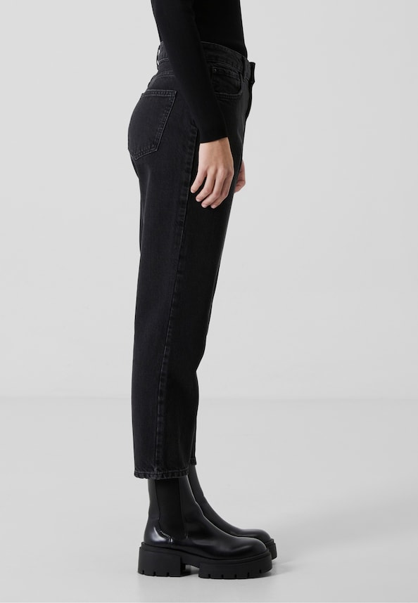 Noisy May Isabel HW Ankle Mom Jeans-3