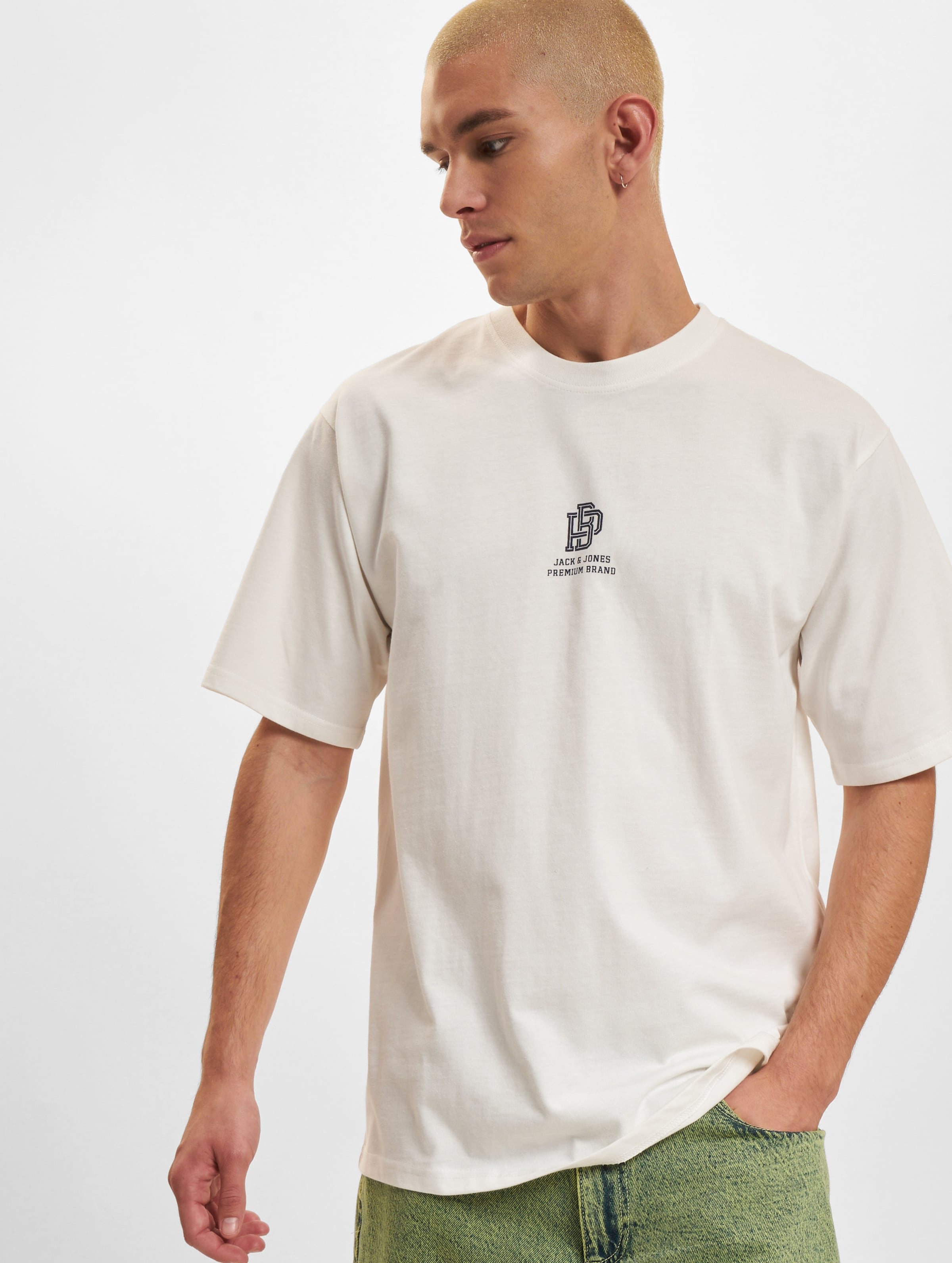 Jack & Jones Blu Oscar T-Shirt Mannen op kleur beige, Maat XL