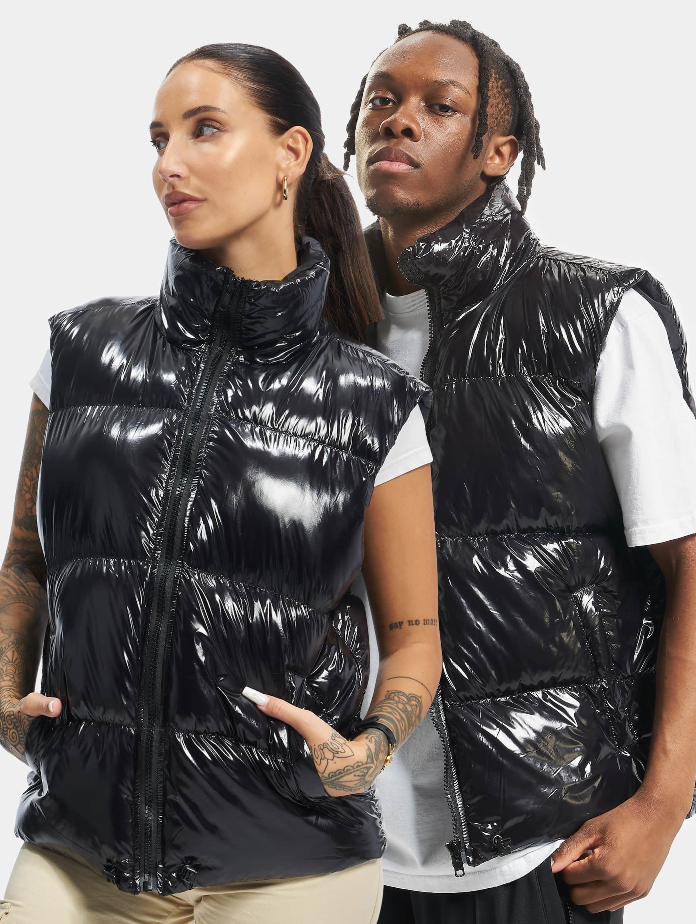 Shiny sale puffer vest