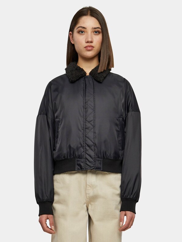 Ladies Pilot Bomber Jacket-2
