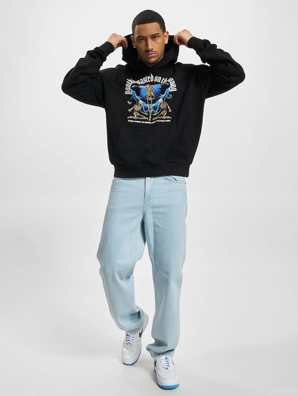 Lost Youth HOODIE BUTTERFLost Youth black-4