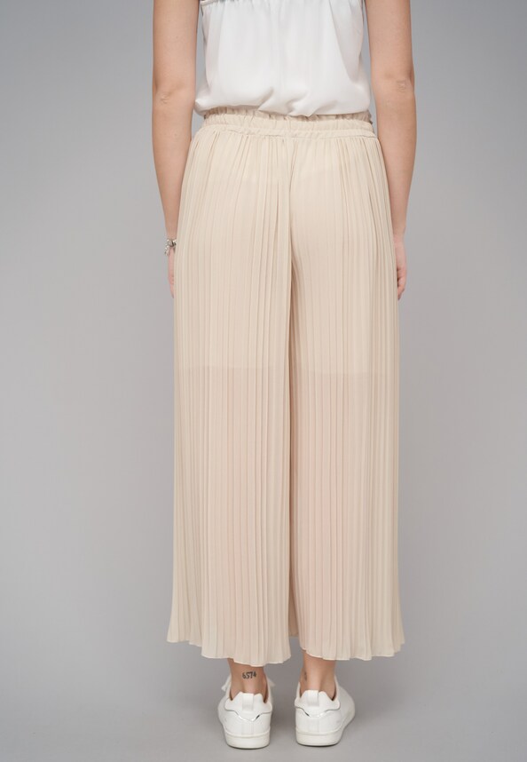 Plissee Culotte Pants-1