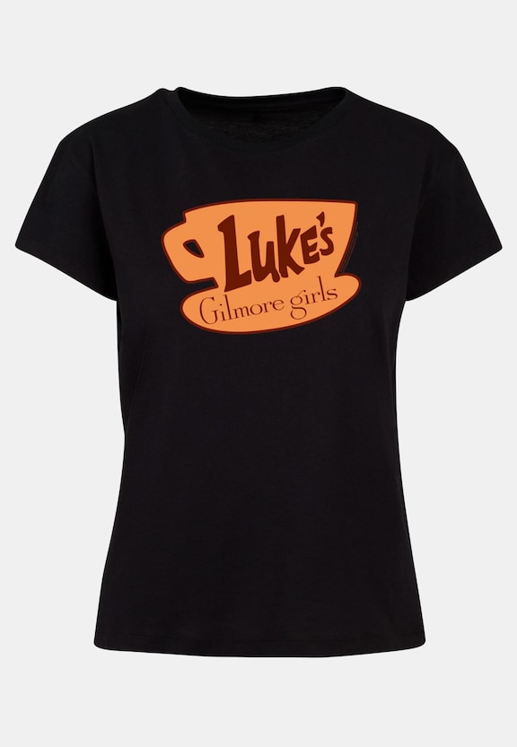 Ladies Gilmore Girls - Luke's Logo Box Tee-4