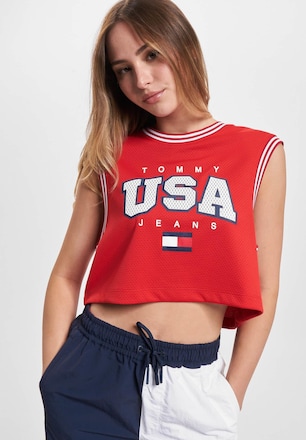 Tommy Jeans Crp Usa Basketball Tanktop