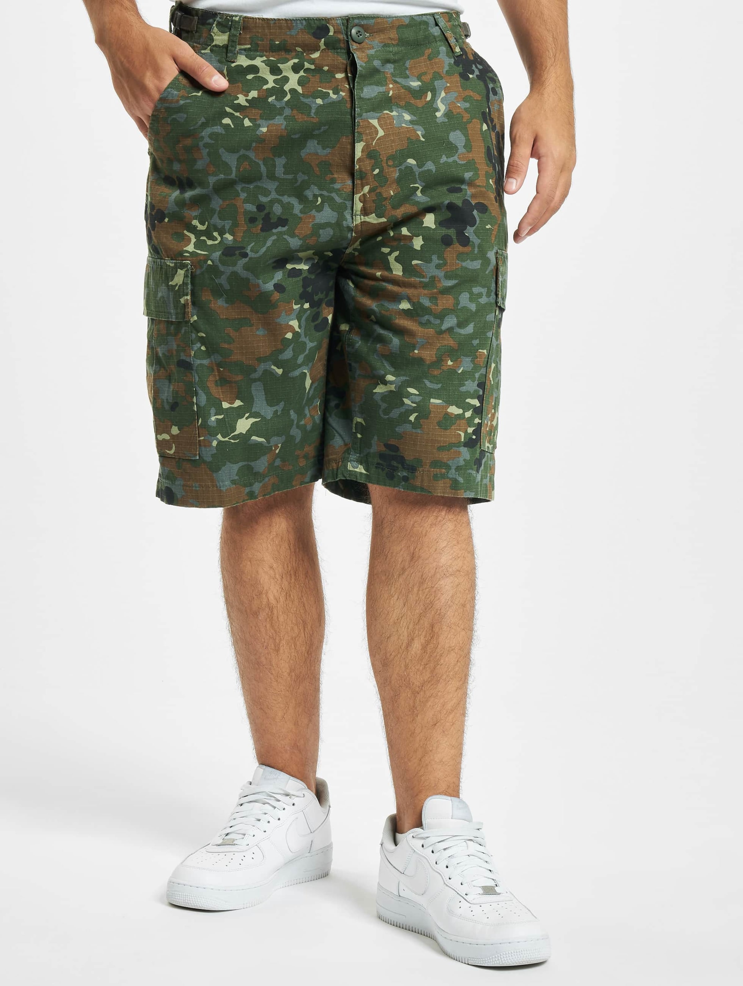 Brandit Pantaloni Corti Security BDU Ripstop Uomo Tattico - Foto 8