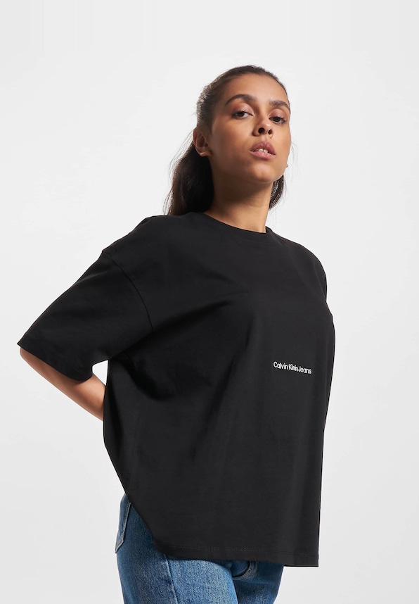 Calvin Klein Jeans Institutional Boyfriend T-Shirt-0