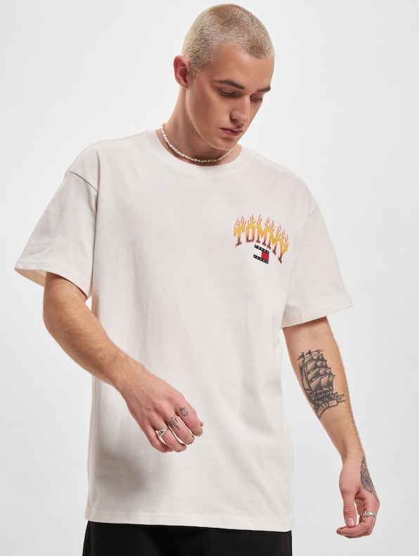 Tommy Jeans Relaxed Vintage Flame T-Shirts-0