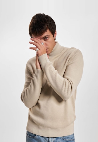 Phil Reg 12 Struc Roll Neck Knit