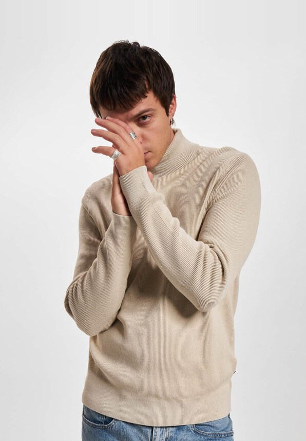 Phil Reg 12 Struc Roll Neck Knit-0
