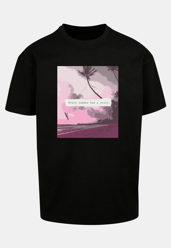 Summer - Every summer has a story Heavy Oversize Tee-4