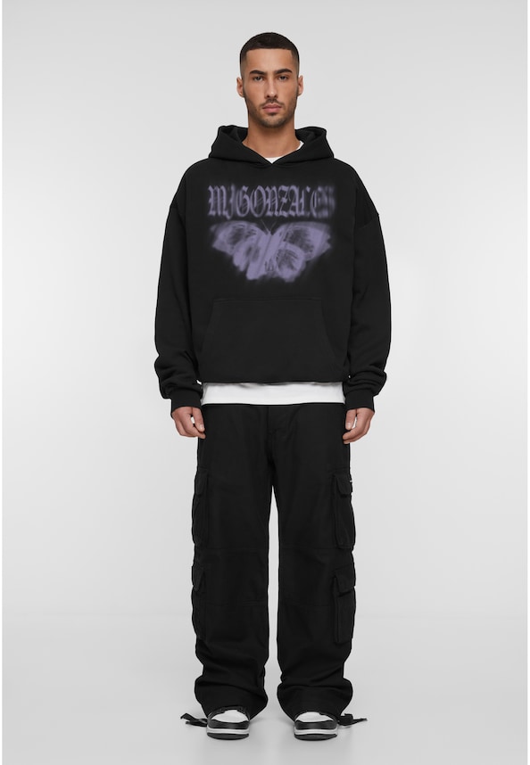 MJG Heavy Oversized Hoody -  BUTTERFLY ILLUSION-2