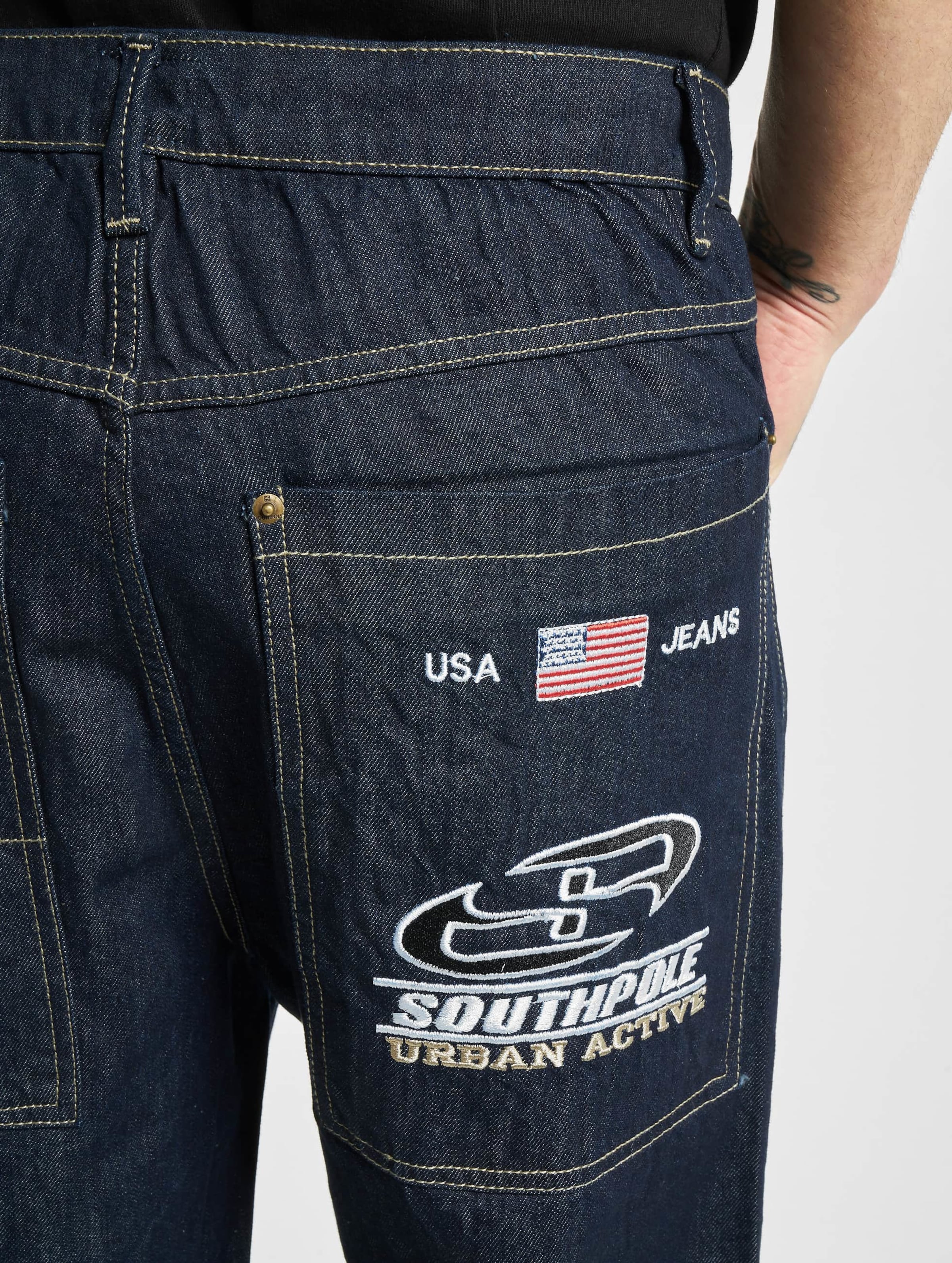 Southpole Denim Shorts With Tape Shorts Jean Shorts Denimshorts Trousers |  eBay
