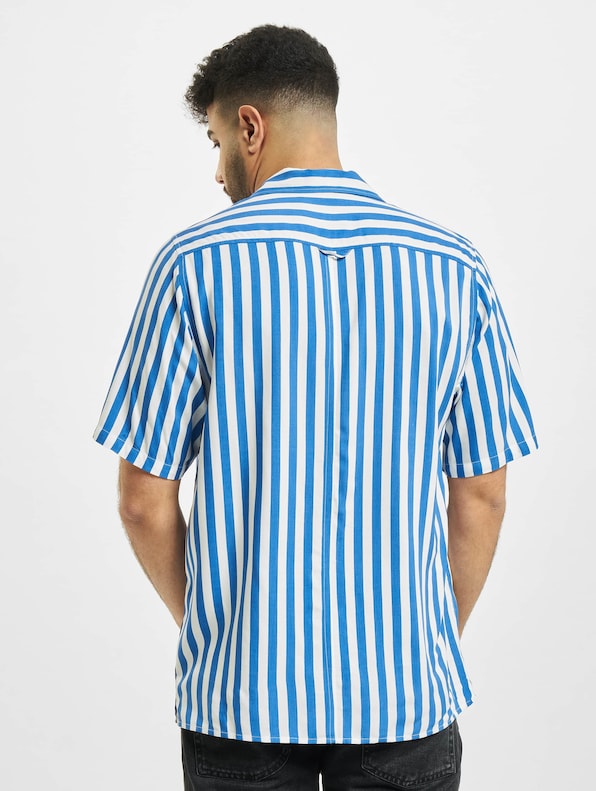 Denim Project El G Ss Cuba Shirt Navy-1