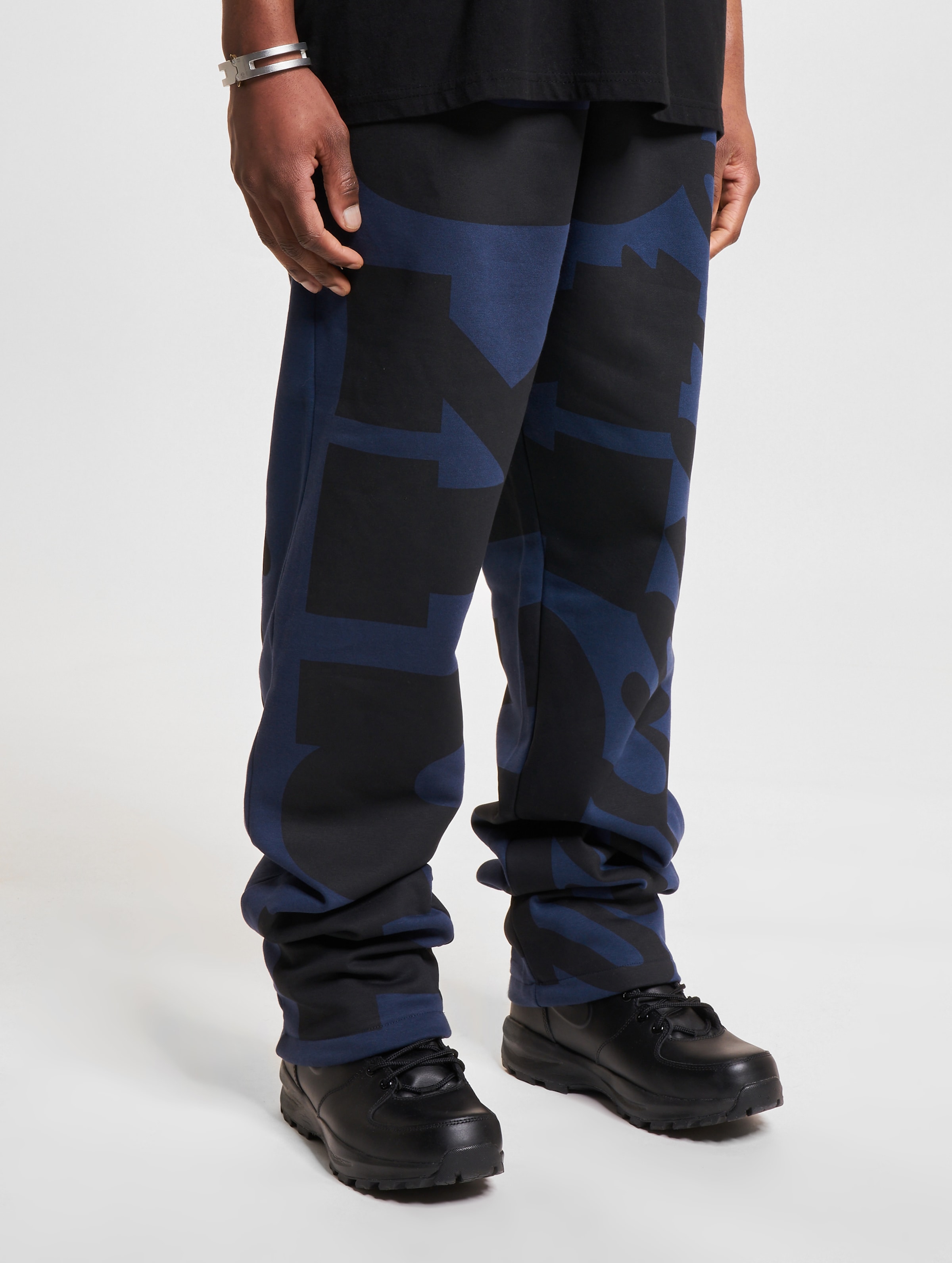 Ecko Unltd. Big Font Jogginghosen Mannen op kleur blauw, Maat XL