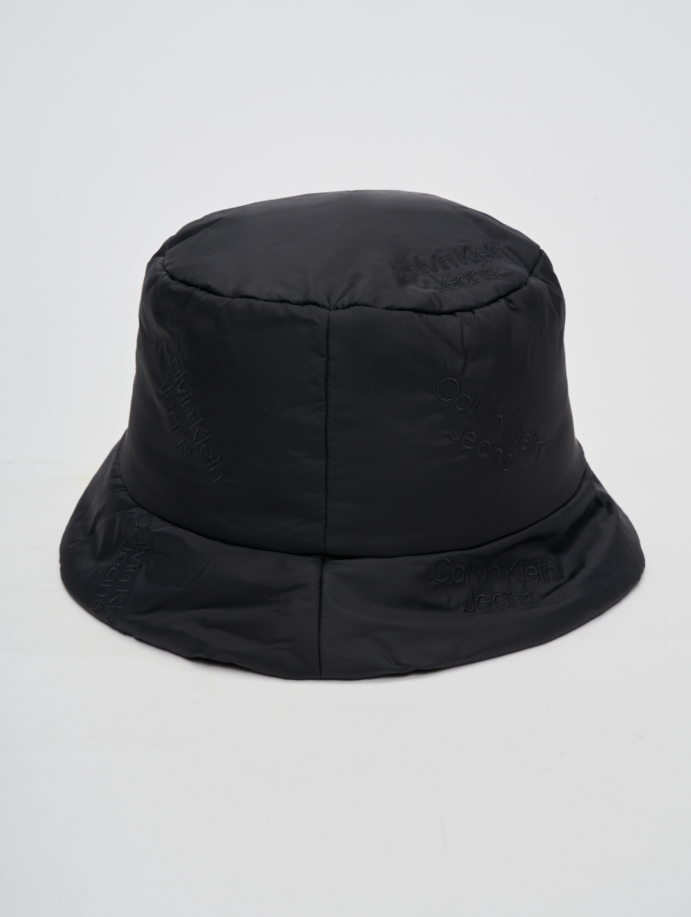 Calvin Klein Jeans Puffy Aop Bucket Hüte Vrouwen op kleur zwart, Maat ONE_SIZE