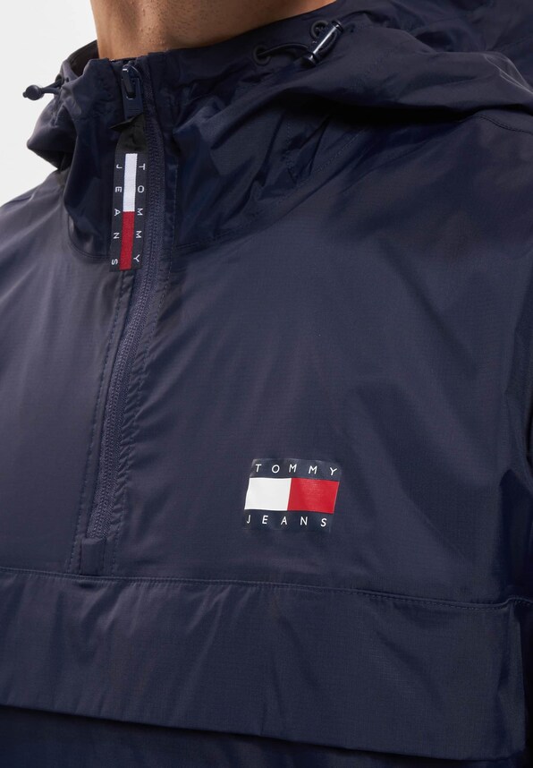 Tommy Jeans Pckable Tech Chicago Popover Windbreaker-5