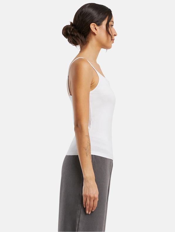 Ladies Stretch Jersey Short Slim Top-3