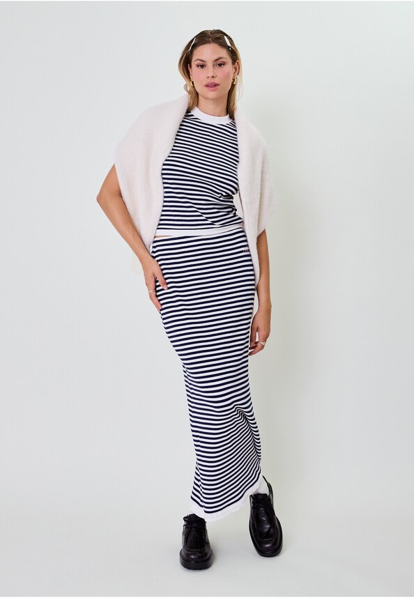 Lior Striped Skirt-2